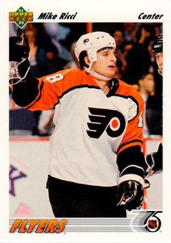 1991-92 Upper Deck #143 Mike Ricci Front