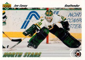 1991-92 Upper Deck #205 Jon Casey Front