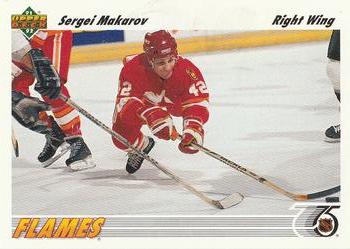 1991-92 Upper Deck #321 Sergei Makarov Front