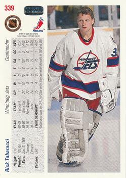 1991-92 Upper Deck #339 Rick Tabaracci Back