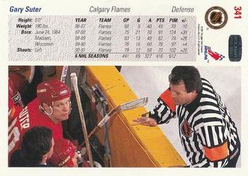 1991-92 Upper Deck #341 Gary Suter Back