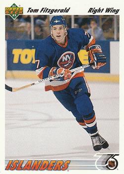 1991-92 Upper Deck #389 Tom Fitzgerald Front