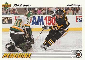 1991-92 Upper Deck #398 Phil Bourque Front