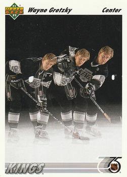 1991-92 Upper Deck #437 Wayne Gretzky Front