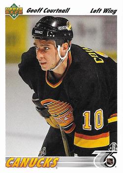 1991-92 Upper Deck #467 Geoff Courtnall Front