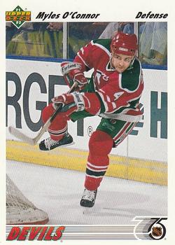 1991-92 Upper Deck #485 Myles O'Connor Front