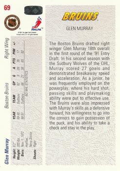 1991-92 Upper Deck #69 Glen Murray Back