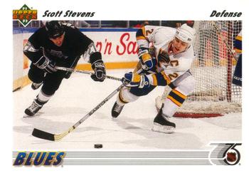 1991-92 Upper Deck #132 Scott Stevens Front