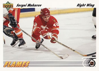 1991-92 Upper Deck #321 Sergei Makarov Front