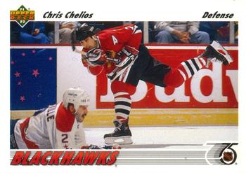 1991-92 Upper Deck #354 Chris Chelios Front