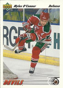 1991-92 Upper Deck #485 Myles O'Connor Front