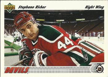 1991-92 Upper Deck #536 Stephane Richer Front