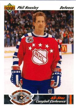 1991-92 Upper Deck #624 Phil Housley Front