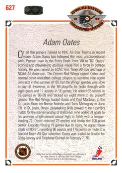 1991-92 Upper Deck #627 Adam Oates Back