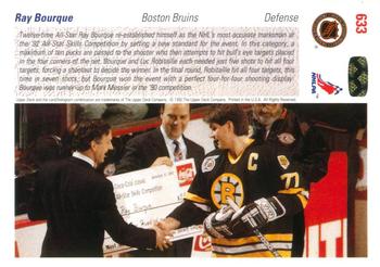 1991-92 Upper Deck #633 Ray Bourque Back