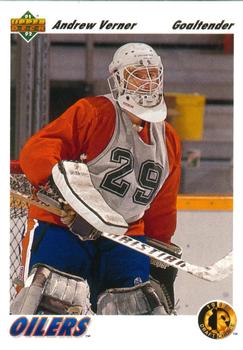 1991-92 Upper Deck #74 Andrew Verner Front