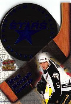 1998-99 Pacific Paramount - Team Checklists Die Cuts #8 Mike Modano Front