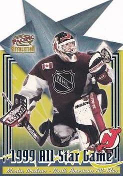 1998-99 Pacific Revolution - All-Star Die Cuts #5 Martin Brodeur Front