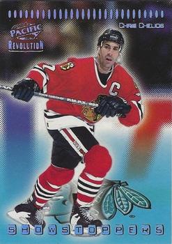 1998-99 Pacific Revolution - Showstoppers #8 Chris Chelios Front