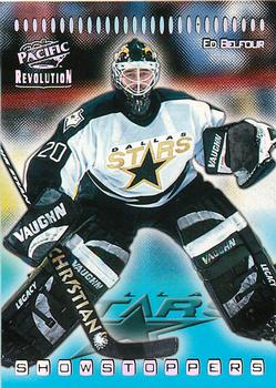 1998-99 Pacific Revolution - Showstoppers #13 Ed Belfour Front
