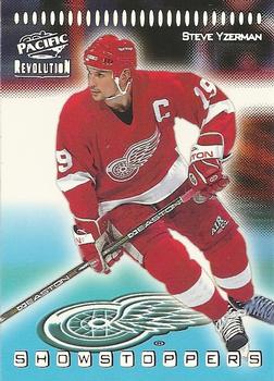 1998-99 Pacific Revolution - Showstoppers #18 Steve Yzerman Front