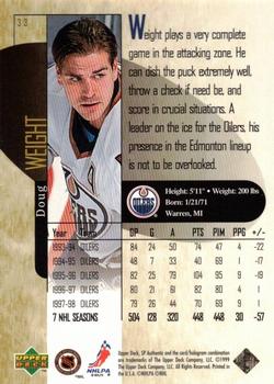 1998-99 SP Authentic - Power Shift #33 Doug Weight Back