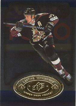 1998-99 SPx Top Prospects - Lasting Impressions #L20 Jeremy Roenick Front