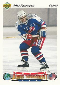 1991-92 Upper Deck Czech World Juniors #69 Mike Prendergast Front