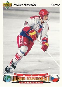 1991-92 Upper Deck Czech World Juniors #93 Robert Petrovicky Front