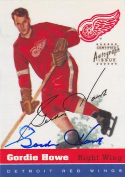1998-99 Topps - Blast From The Past Autographs #7 Gordie Howe Front