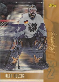 1998-99 Topps - Mystery Finest Gold Refractors #M2 Olaf Kolzig Front