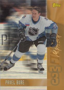 1998-99 Topps - Mystery Finest Gold Refractors #M3 Pavel Bure Front