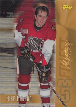 1998-99 Topps - Mystery Finest Gold Refractors #M5 Mike Modano Front