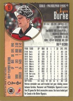 1998-99 Topps - O-Pee-Chee #19 Sean Burke Back