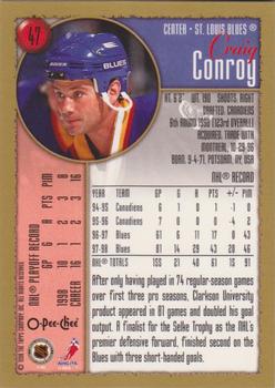 1998-99 Topps - O-Pee-Chee #47 Craig Conroy Back