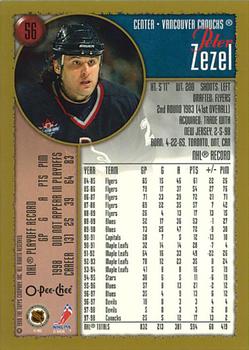 1998-99 Topps - O-Pee-Chee #56 Peter Zezel Back