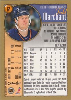 1998-99 Topps - O-Pee-Chee #64 Todd Marchant Back