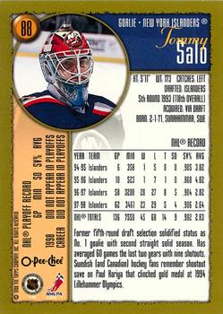 1998-99 Topps - O-Pee-Chee #88 Tommy Salo Back