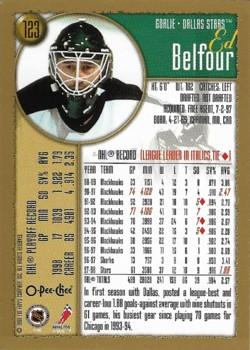 1998-99 Topps - O-Pee-Chee #123 Ed Belfour Back