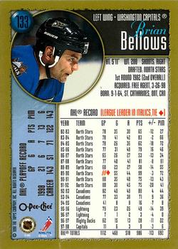 1998-99 Topps - O-Pee-Chee #133 Brian Bellows Back