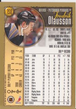 1998-99 Topps - O-Pee-Chee #150 Fredrik Olausson Back