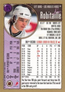 1998-99 Topps - O-Pee-Chee #174 Luc Robitaille Back