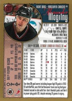 1998-99 Topps - O-Pee-Chee #207 Alexander Mogilny Back