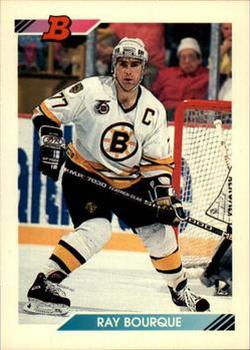 1992-93 Bowman #3 Ray Bourque Front