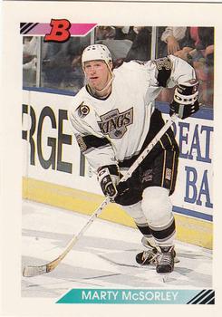 1992-93 Bowman #35 Marty McSorley Front