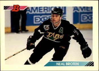 1992-93 Bowman #81 Neal Broten Front