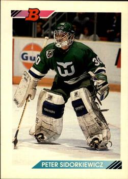1992-93 Bowman #162 Peter Sidorkiewicz Front