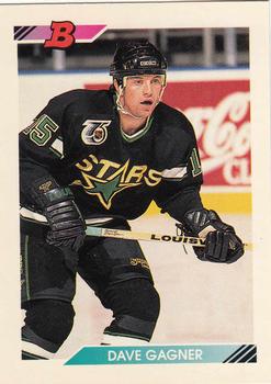 1992-93 Bowman #171 Dave Gagner Front