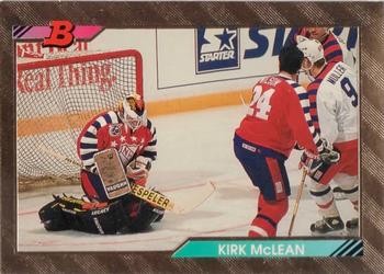 1992-93 Bowman #212 Kirk McLean Front