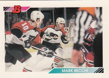 1992-93 Bowman #314 Mark Recchi Front